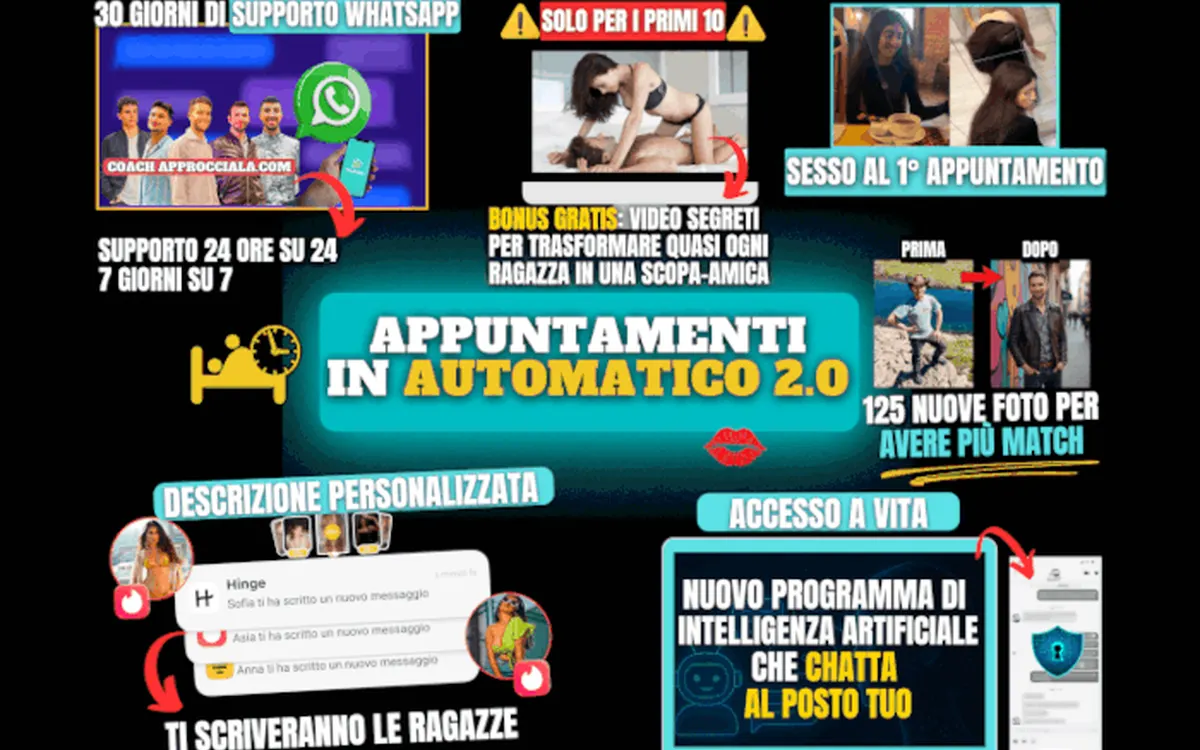 Scarica Appuntamenti in Automatico 2.0 – Luca di Approcciala