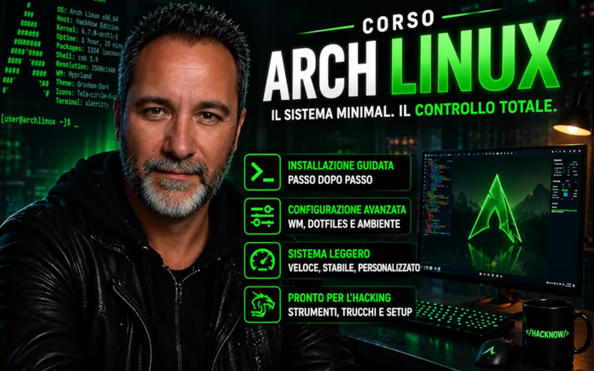 Scarica Arch Linux Completo – HackNow