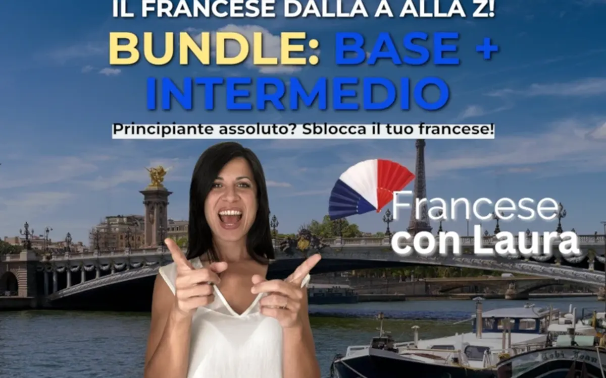 Scarica Bundle Base + Intermedio – Francese con Laura