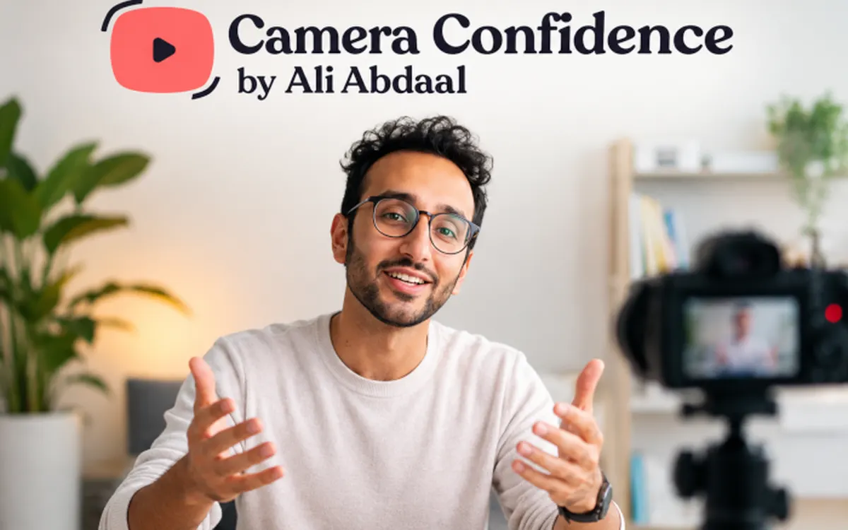 Scarica Camera Confidence Masterclass – Ali Abdaal