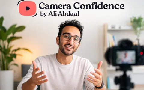 Scarica Camera Confidence Masterclass – Ali Abdaal