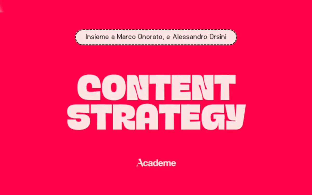 Scarica Content Strategy – Marketing Espresso AcadeME