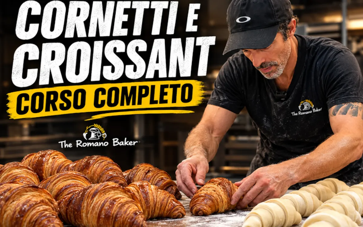 Scarica Cornetti e Croissant: Corso Completo – The Romano Baker