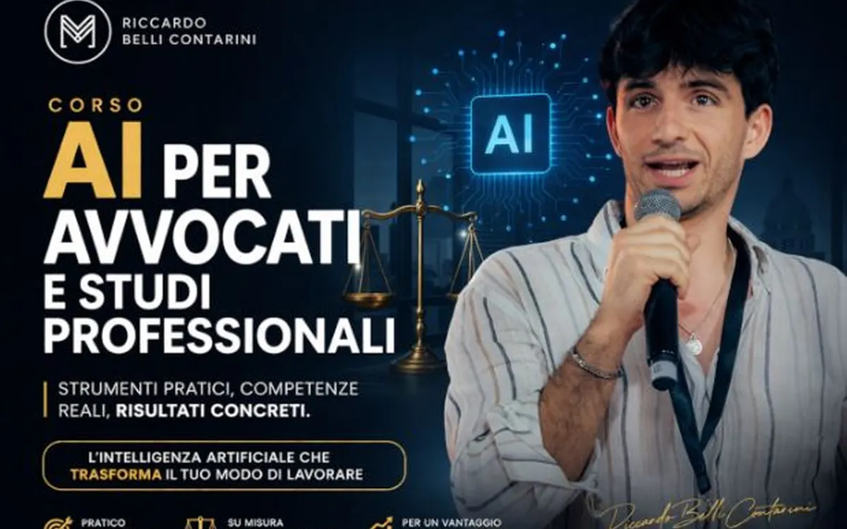 Scarica Corso AI per Avvocati e Studi Professionali – Riccardo Belli Contarini