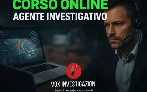 Scarica Corso Online Agente Investigativo – Vox Investigazioni