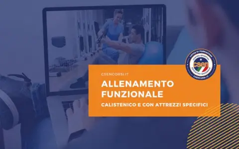 Scarica Corso Tecnico di Allenamento Funzionale – CSEN Corsi