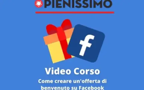 Scarica Creare un’offerta di benvenuto su Facebook – Giuliano Lanzetti