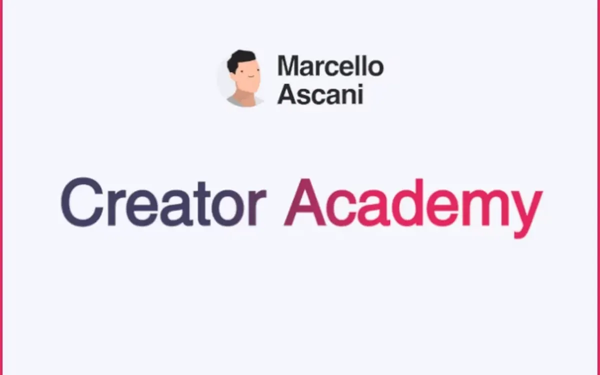Scarica Creator Academy – Marcello Ascani