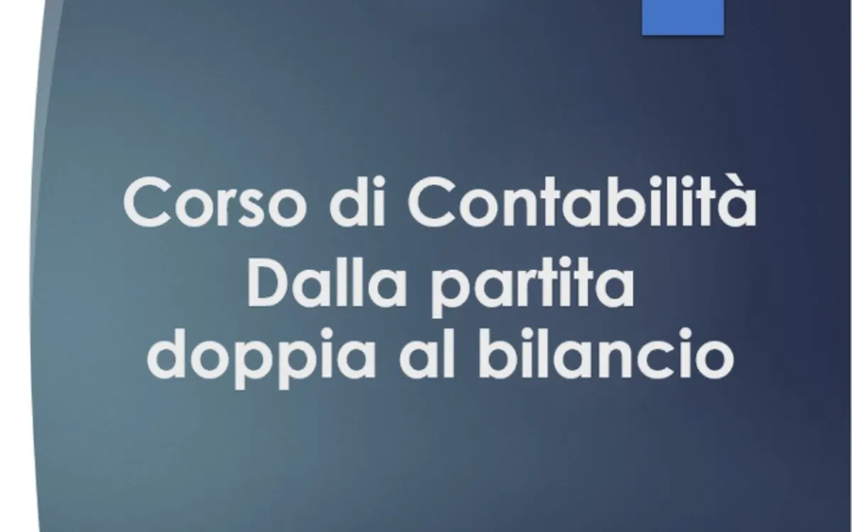 Scarica Dalla Partita Doppia al Bilancio – Giovanni Trizza
