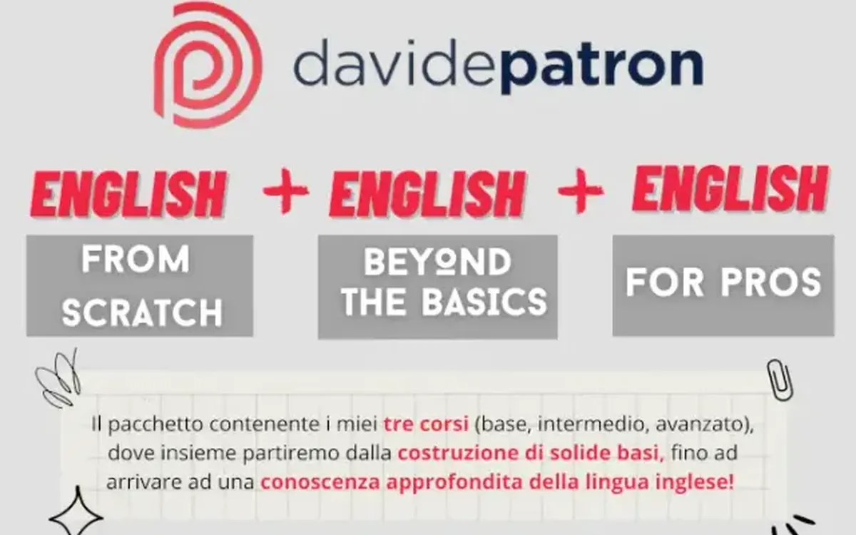 Scarica English Bundle – Davide Patron