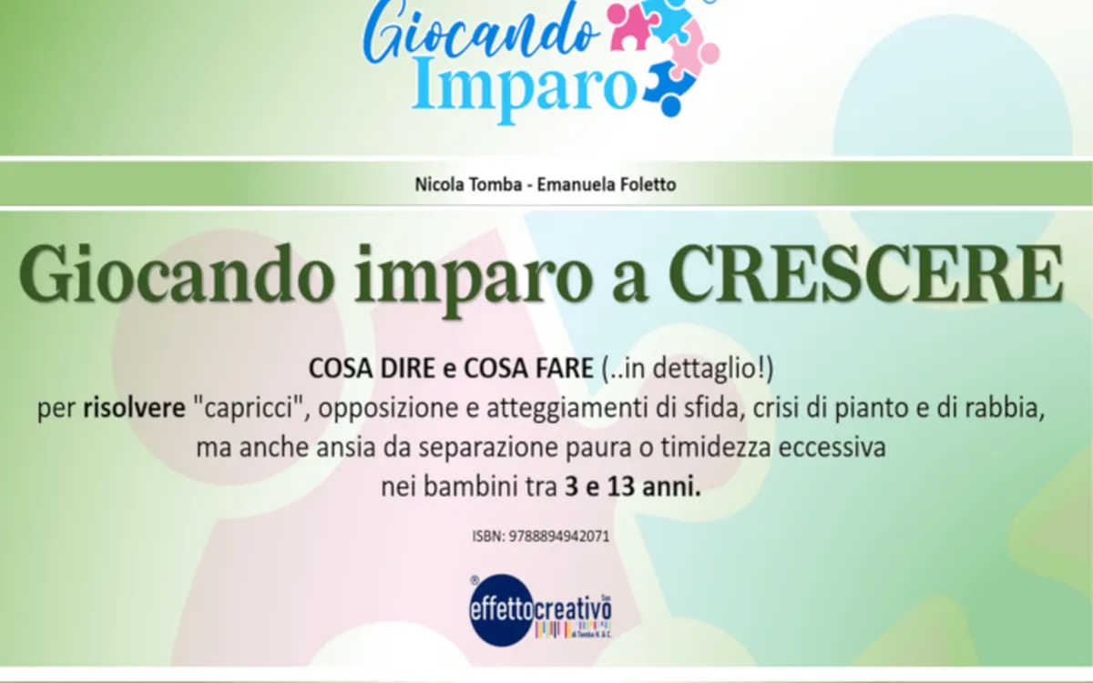 Scarica Giocando imparo a CRESCERE – Giocando Imparo