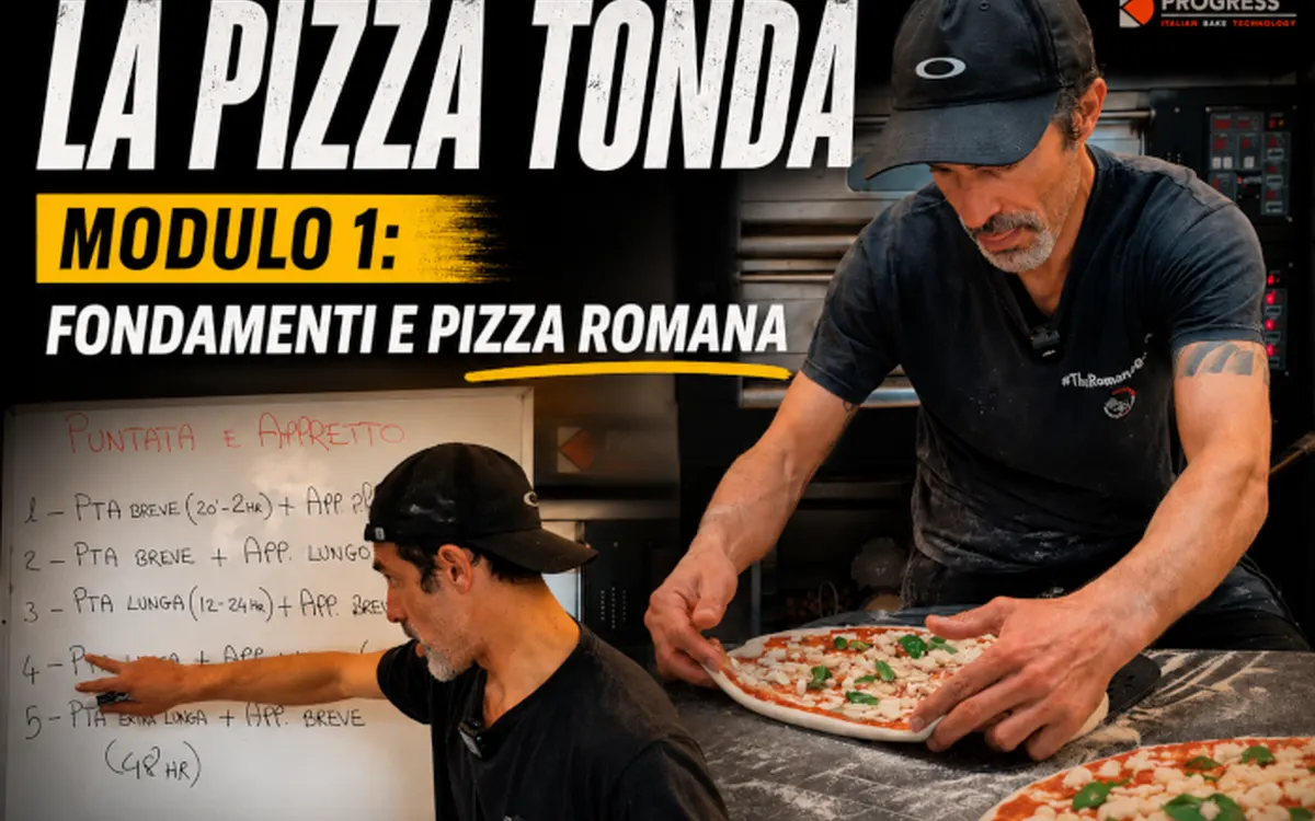 Scarica La Pizza Tonda – Modulo 1: Fondamenti e Pizza Romana – The Romano Baker