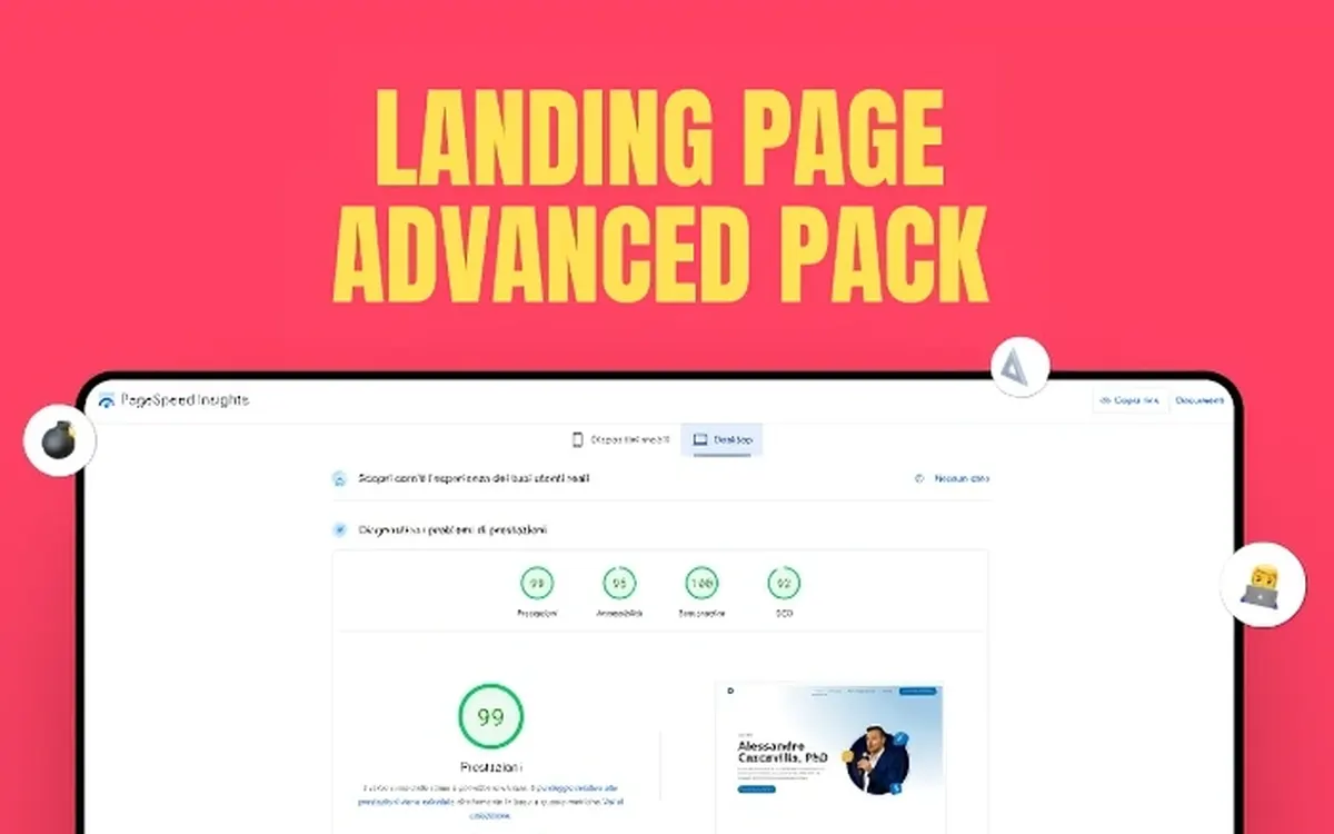Scarica Landing Page Advanced Pack – Luigi Nigro