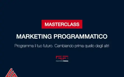 Scarica Masterclass del Marketing Programmatico – Giacomo Freddi