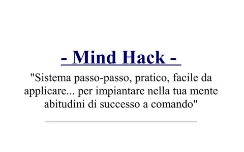 Scarica Mind Hack – Valerio Conti