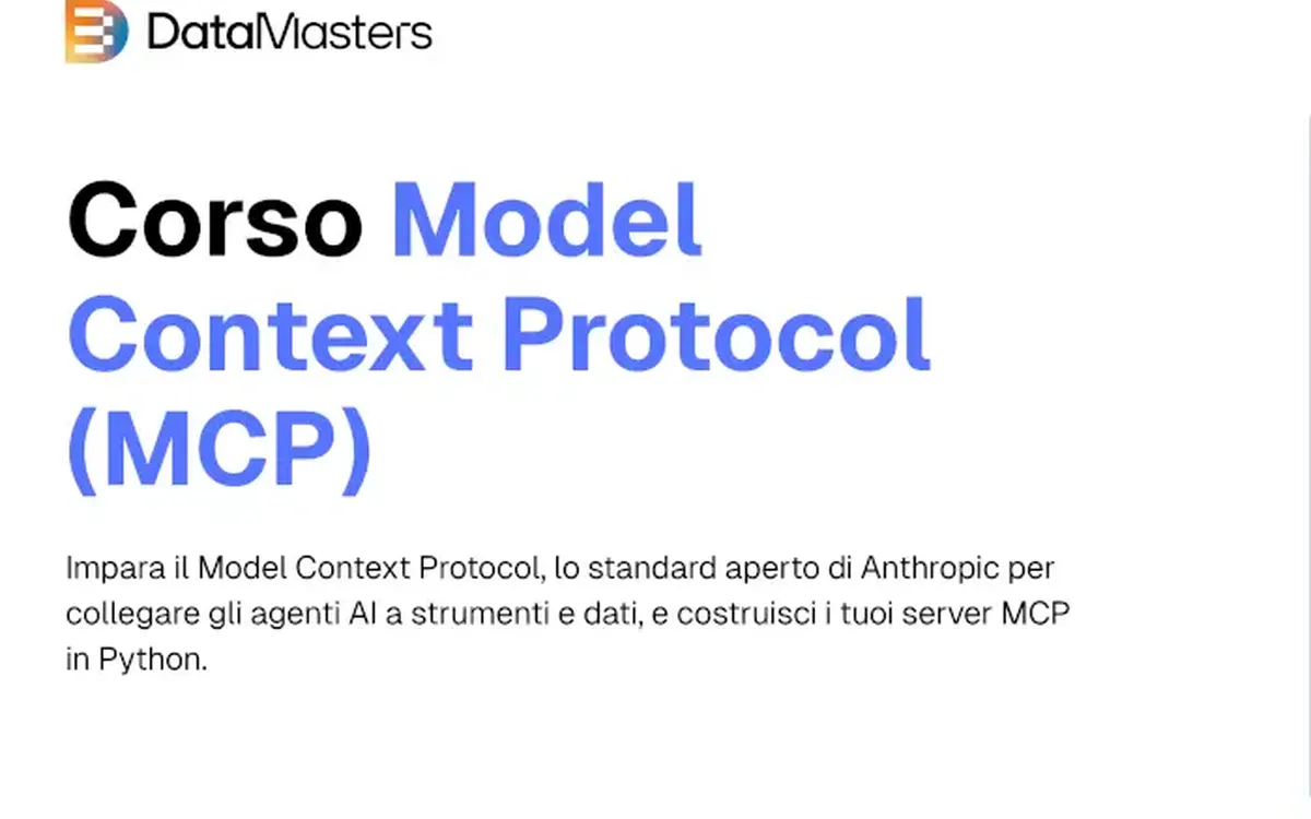 Scarica Model Context Protocol – Data Masters