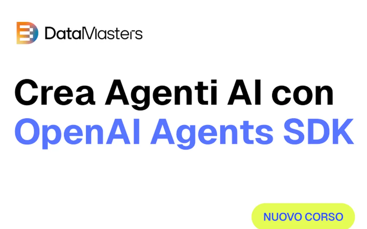 Scarica OpenAI Agents SDK – Data Masters