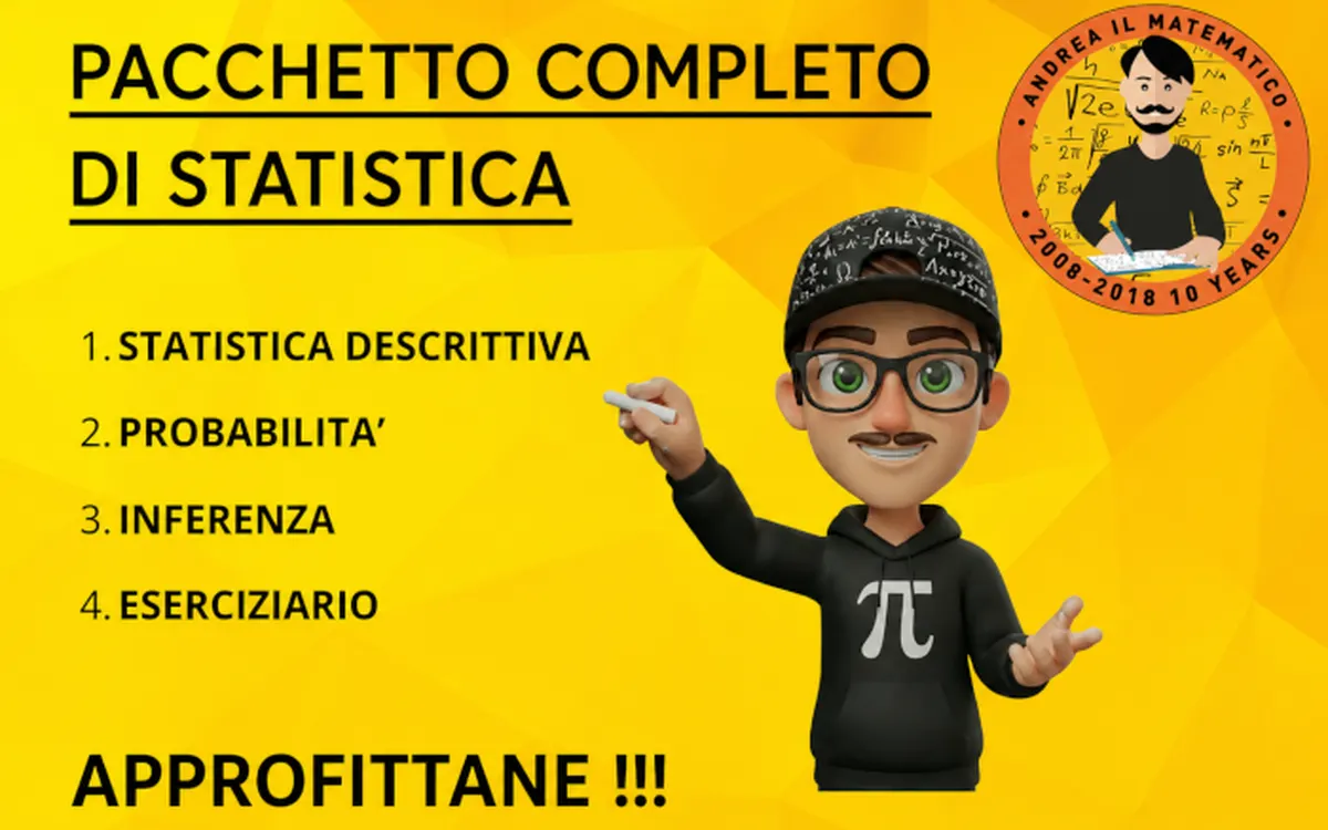 Scarica Pacchetto Completo di Statistica – Andrea il Matematico