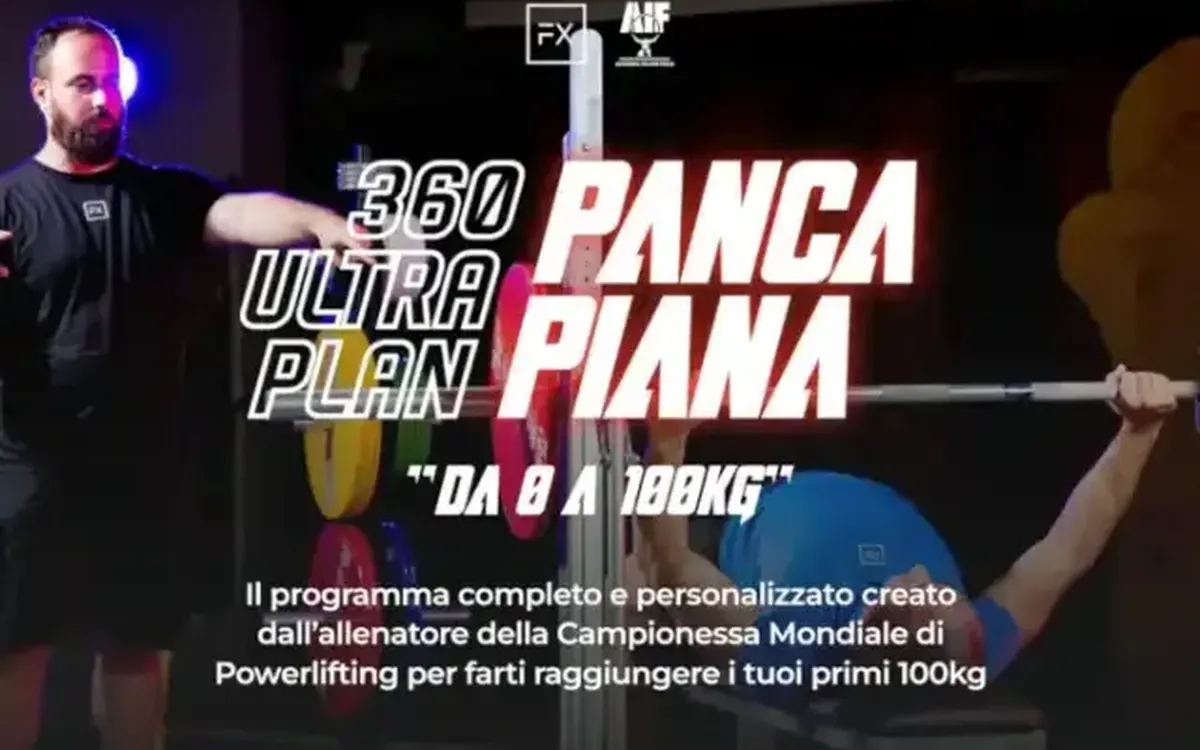 Scarica Panca Piana (da 0 a 100k) – FitnessX