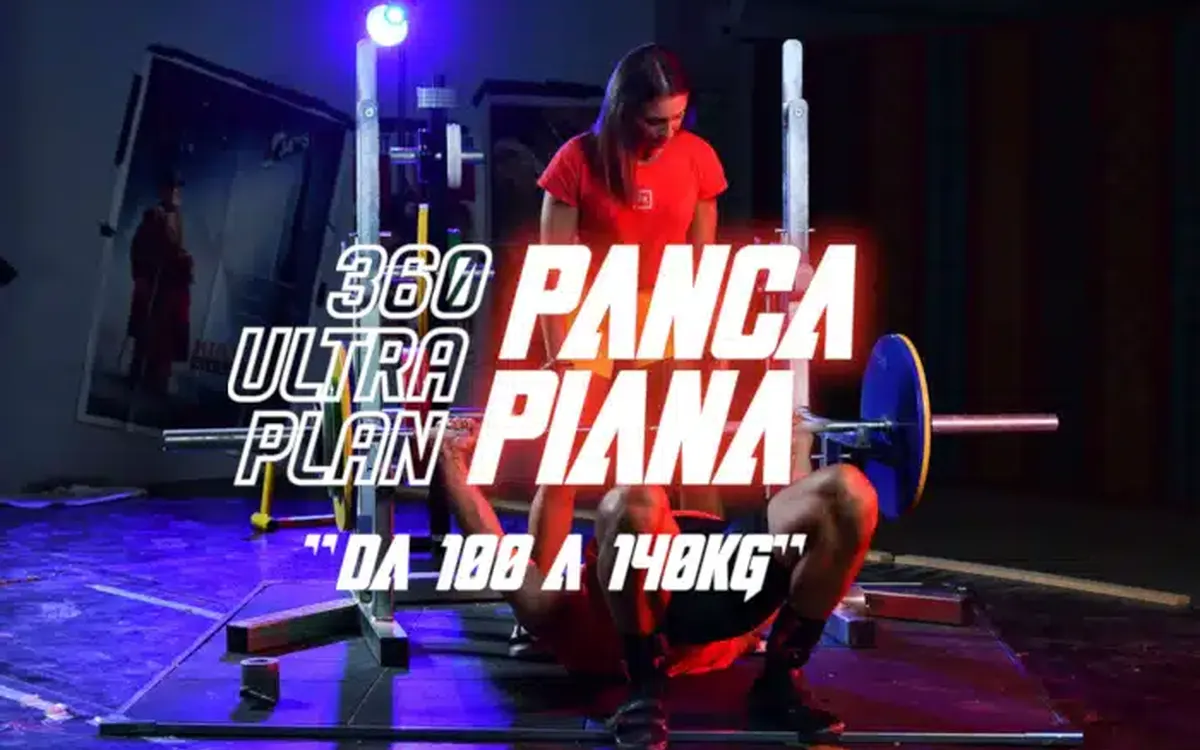 Scarica Panca Piana (da 100 a 140kg) – FitnessX