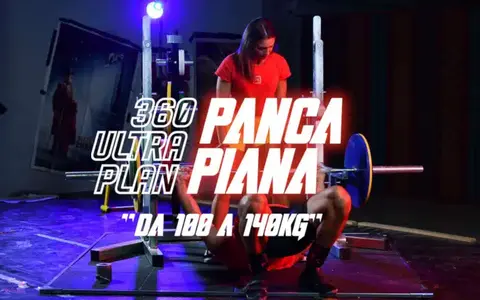Scarica Panca Piana (da 100 a 140kg) – FitnessX