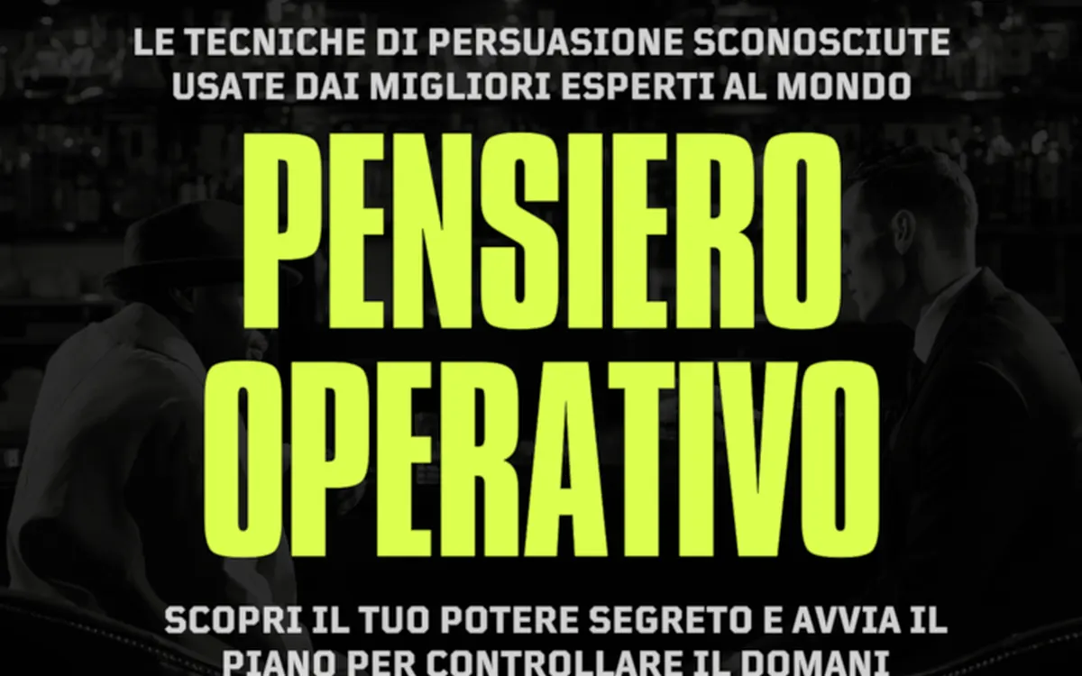Scarica Pensiero Operativo – Metodo Bad Boy