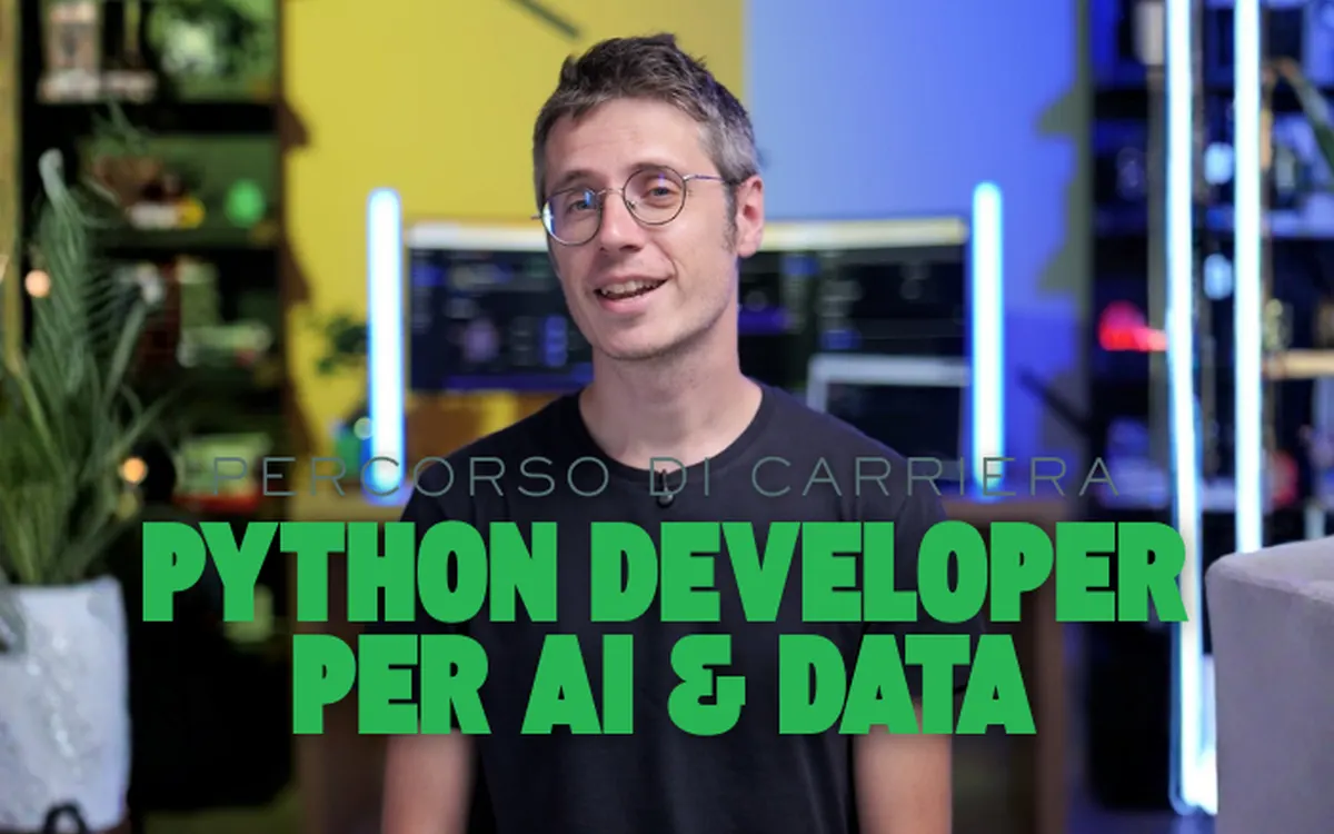 Scarica Percorso di Carriera Python Developer per AI & Data – Data Masters