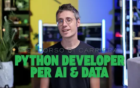 Scarica Percorso di Carriera Python Developer per AI & Data – Data Masters
