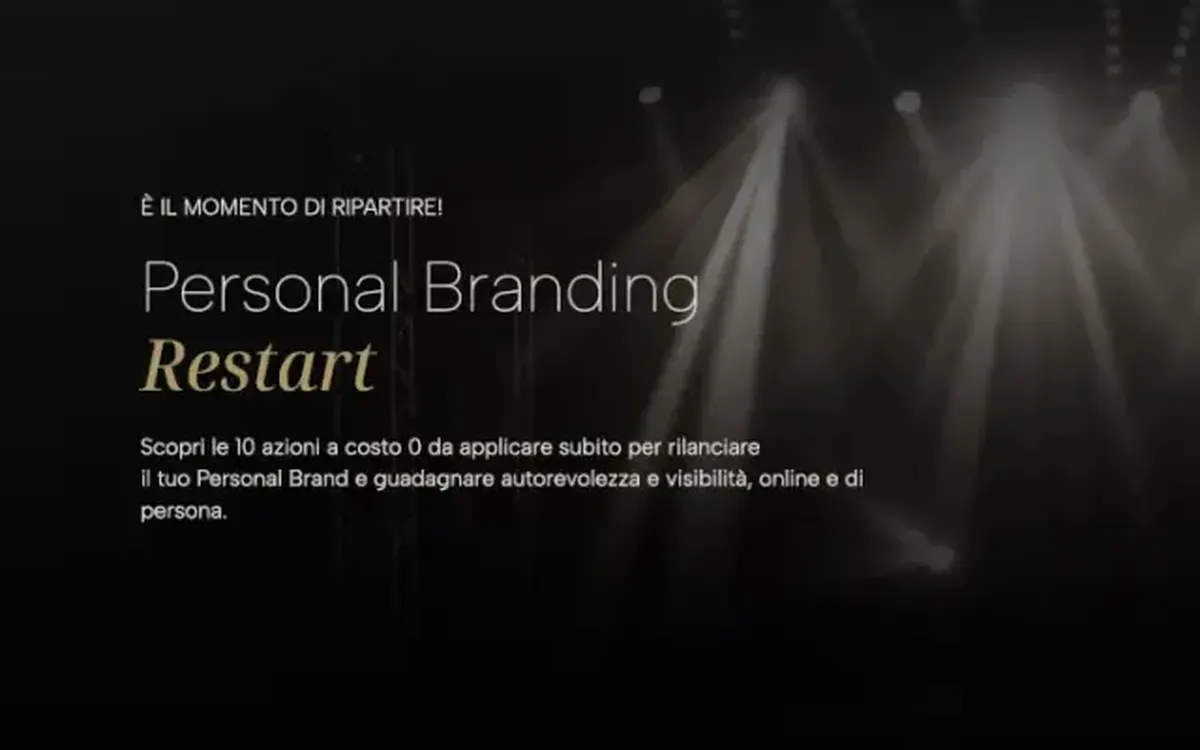 Scarica Personal Branding Restart – Claudia Barberis