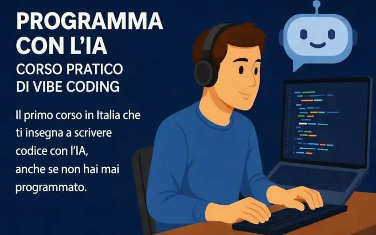 Scarica Programma con l’IA: Corso pratico di Vibe Coding – Andrea Zamuner Cervi