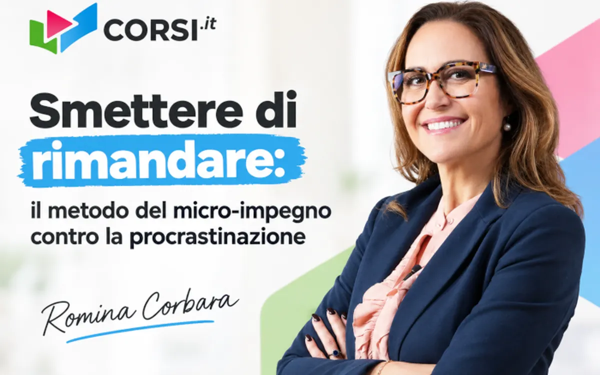 Scarica Smettere di Rimandare – Romina Corbara (Corsi.it)