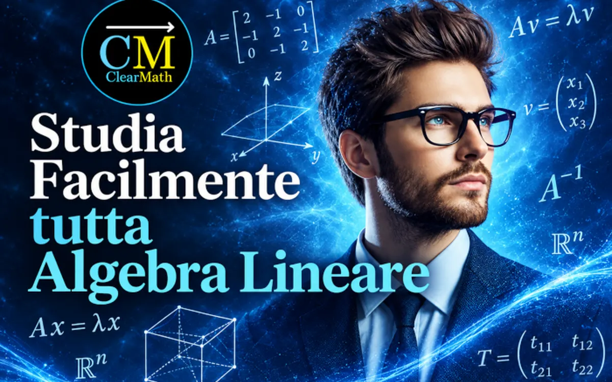 Scarica Studia Facilmente Tutta Algebra Lineare – ClearMath