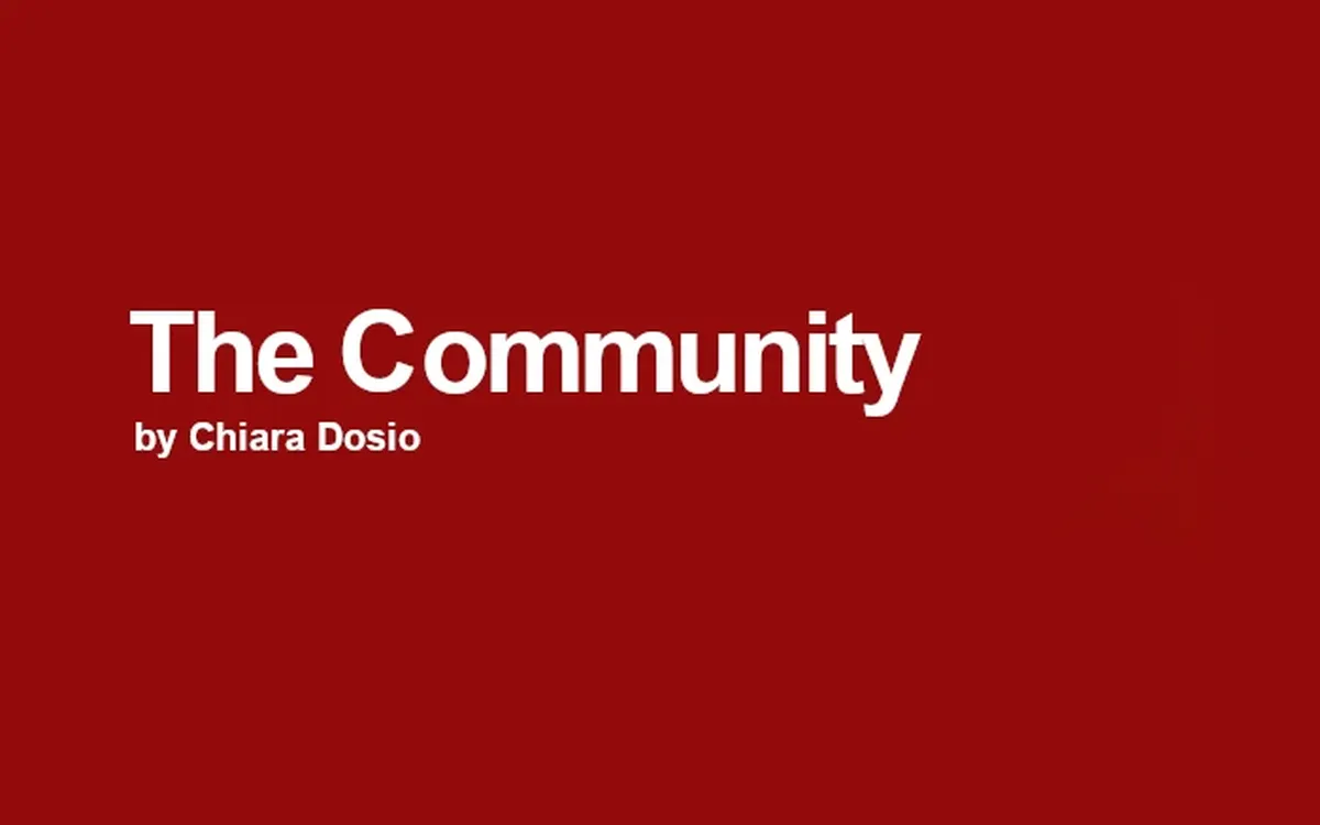 Scarica The Community Program – Chiara Dosio