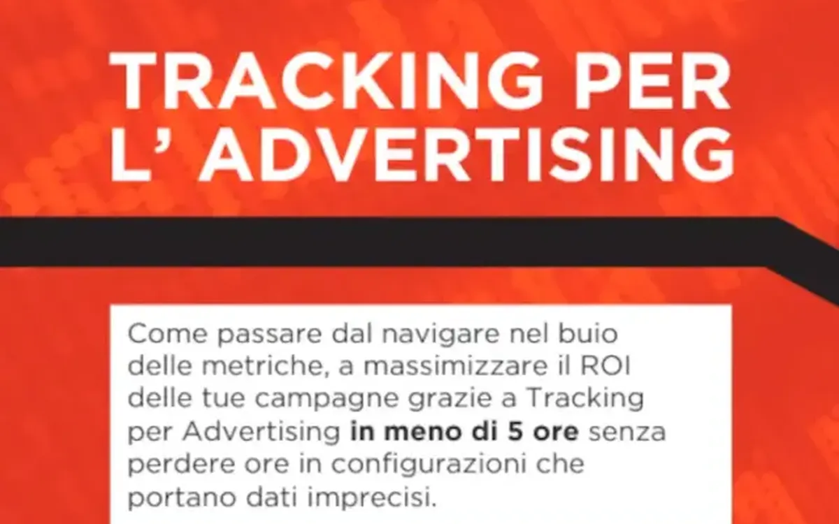 Scarica Tracking per l’Advertising – Matteo Zambon