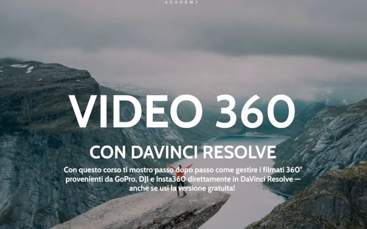 Scarica Video 360 con DaVinci Resolve – Alessio Furlan
